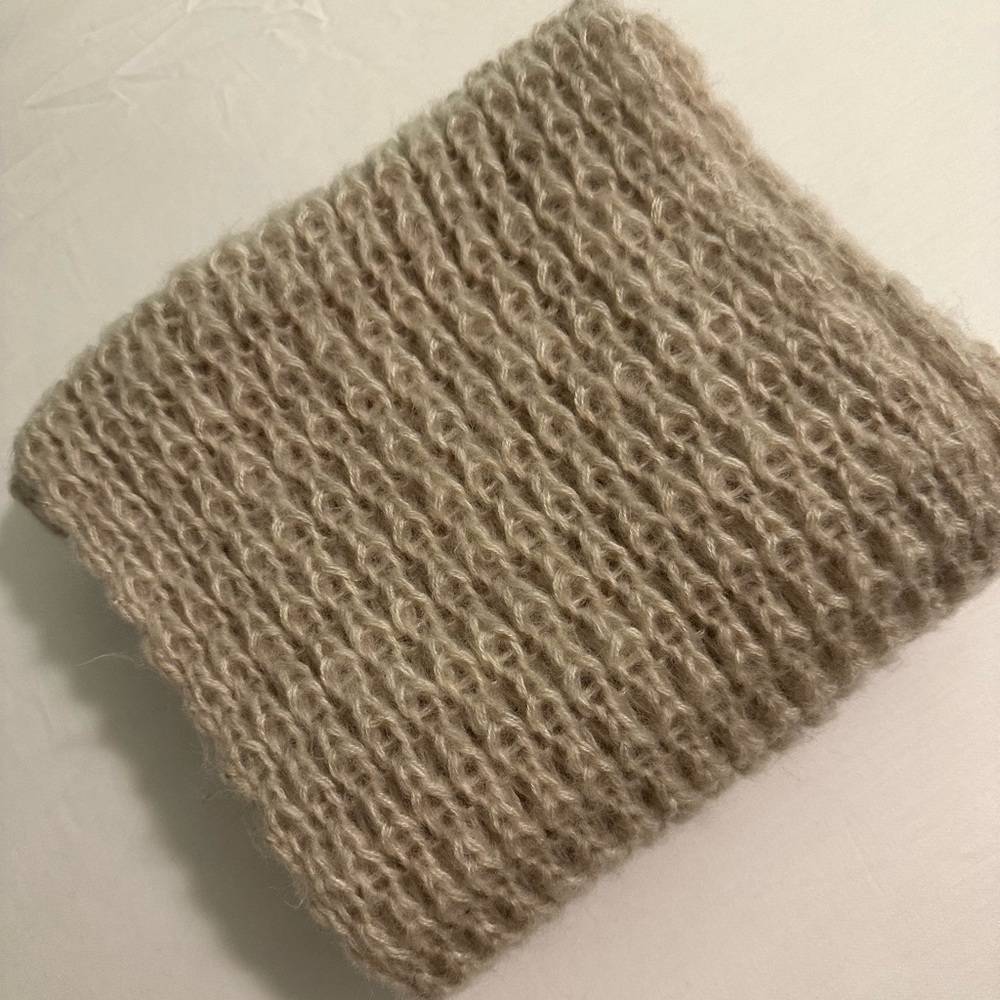 Infinite Scarf. Chunky Knit.